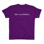 7IRO GLAMOUROUSの※ノエルあり白文字 7IRO GLAMOUROUSシンプルロゴ  スタンダードTシャツ