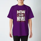 masahiro_minami_artのNOW OR NEVER スタンダードTシャツ