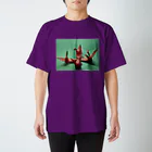 マジクソにゅーすＶＳ痛々しい速報のジャパニーズオリガミ Regular Fit T-Shirt