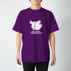 しっぽくらぶの毎日ちんちらさん(白色) Regular Fit T-Shirt