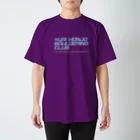 YHBC(由利本荘ボルダリングクラブ)のYHBC フルプリントTee(パープル） Regular Fit T-Shirt