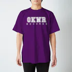 on-the-brookのOKWR records(white) スタンダードTシャツ