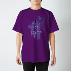 AURA_HYSTERICAのWeather_Vane スタンダードTシャツ