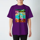 hujiyamakenjiの夜明けのともし火 スタンダードTシャツ