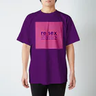 UNKNOWTWINTWINのunknowntwintwin / RE SEX VER02 Regular Fit T-Shirt