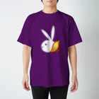 しらきのおみせ【SUZURI店】のFire Rabbit スタンダードTシャツ