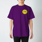 たはらともみのえんぎものすうじ　0　まんげつとふくろう スタンダードTシャツ