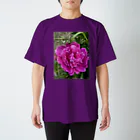 kerokoro雑貨店の華　芍薬(しゃくやく) ピンク Regular Fit T-Shirt