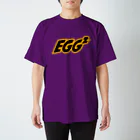 EGG²の"Purple" EGG² Logo T-shirts スタンダードTシャツ