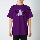 💜 . .蟲姫花凛. . 💜のいかだーくねす スタンダードTシャツ