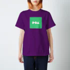 こじまる@柴イッヌのPOA握力Tシャツpurple スタンダードTシャツ