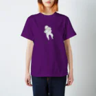 子どもの絵デザインのbaby002（濃い色ver.） Regular Fit T-Shirt