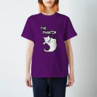 無真獣73号の彷徨える白い亡霊の服 Asexual Pride Colors スタンダードTシャツ