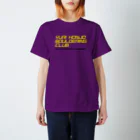 YHBC(由利本荘ボルダリングクラブ)のYHBC フロントプリントTee(イエロー字) Regular Fit T-Shirt