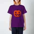 NIKORASU GOのハロウィンデザイン「カボチャ」 Regular Fit T-Shirt