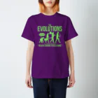 ikinagraphieのTHE EVOLUTIONS スタンダードTシャツ