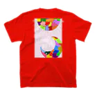 ROMMY'S ARTSのRommy's ARTS_RED Regular Fit T-Shirtの裏面