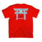 HI-IZURUのHI-IZURU（白文字）KO-GO-SHI-Tシャツ スタンダードTシャツの裏面