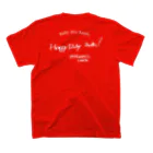 OSS-VisionのRuby30th T-shirts（背中にサイン） スタンダードTシャツの裏面