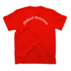 Quxalist＆なんばぁつうのアニメ『スクールロマンス』3周年グッズ 小鳥遊いちごTシャツ Regular Fit T-Shirtの裏面