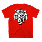 yuseiのドラゴンテイルTシャツ Regular Fit T-Shirtの裏面