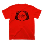 ORIF OFFICIAL GOODS STOREのORIF 黒ロゴ(バックプリント有) スタンダードTシャツの裏面