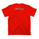 上方ホンキッキーズのたくろう 赤木 Tシャツ #29 Regular Fit T-Shirtの裏面