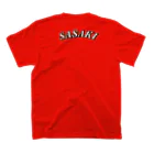 上方ホンキッキーズのダンクトップ 佐々木 Tシャツ #12 スタンダードTシャツの裏面