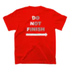 DO NOT FINISHのDO NOT FINISH Regular Fit T-Shirtの裏面