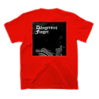 わいわいのDangerous Finger スタンダードTシャツの裏面