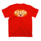 niodio(ニオディオ)のドロップキック スタンダードTシャツの裏面