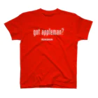 Hamburger Shop BUNSMANのgot appleman ? BUNSMAN スタンダードTシャツ