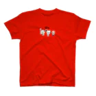 かわいいにゃんことワンコの絵のお店のお祭りワンコ Regular Fit T-Shirt