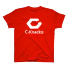 C-KnacksのC-Knacks Logo / White スタンダードTシャツ