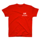 MITSUNORI OFFICIAL SHOPの追夢~Run after a dream~ 表裏プリント(ホワイトインクジェット印刷） Regular Fit T-Shirt