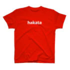 ハイブランド風シンプルに強く伝えるショップのhakata - 博多 スタンダードTシャツ