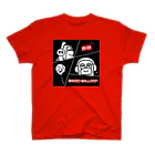 BaluBalu_Shopの【選べるカラーTシャツ】　「今日は大胆に決めるバル。」 スタンダードTシャツ