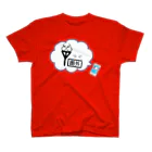 親子ペアで着れるTシャツSHOPのプリントTシャツ”圏外” Regular Fit T-Shirt