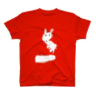 little saltの犬のしゅるいはじゃっくらっせるてりあ スタンダードTシャツ