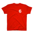 y_mvuの背番号６ スタンダードTシャツ