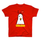 mou2ZOOのI♥Chicken スタンダードTシャツ