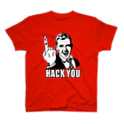 kitunetukiのHACK YOU スタンダードTシャツ