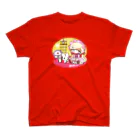 いちご爆弾の子育てうさぎ スタンダードTシャツ