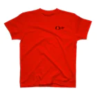 ORIF OFFICIAL GOODS STOREのORIF 黒ロゴ(バックプリント有) Regular Fit T-Shirt