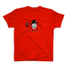 Hoku-Spinachの踊る♪ TOP HAT MAN スタンダードTシャツ