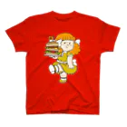 pompom-oekakiのバーガーショップ Regular Fit T-Shirt