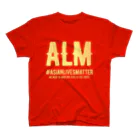 SANKAKU DESIGN STOREのAsian Lives Matter。 黄 スタンダードTシャツ