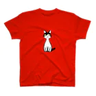 猫式玉々会社の猫式玉々制服Tシャツ（どなたでも社員） スタンダードTシャツ