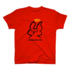 amano-moeのSYOGYOUMUJYOUウサギ Regular Fit T-Shirt