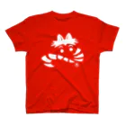 TSUMch aki.のあきにゃん T-shit_RED スタンダードTシャツ